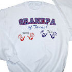 Grandpa of Twins Personalized Sweatshirt